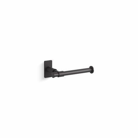 KOHLER Pivoting Toilet Paper Holder in Matte Black 35929-BL